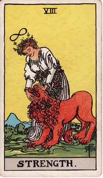Аркан Таро Сила
